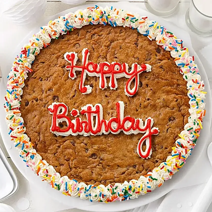 Happy Birthday Cookies Cake