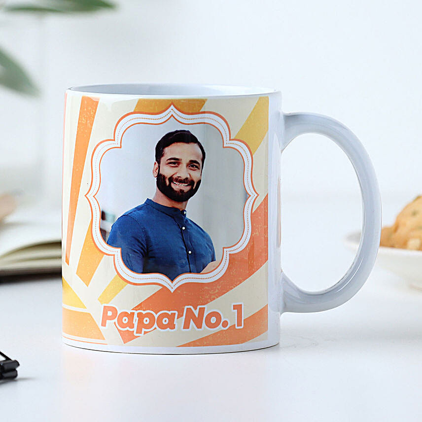 no1 dad personalised mug