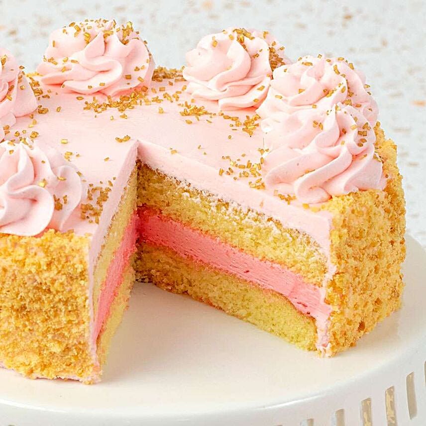 Pink Champagne Cake