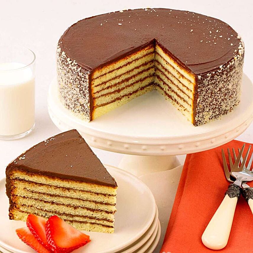 Golden Fudge Southern Style Cake