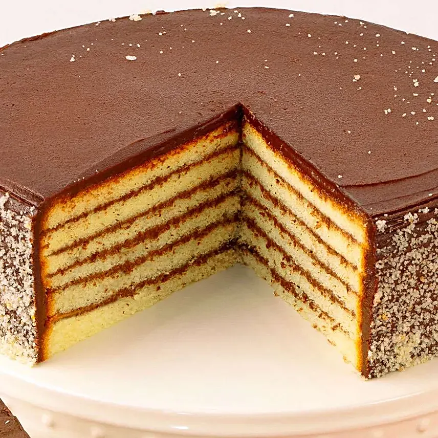 Golden Fudge Southern Style Cake
