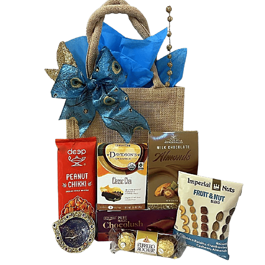 Elegant Peacock Gift Bag