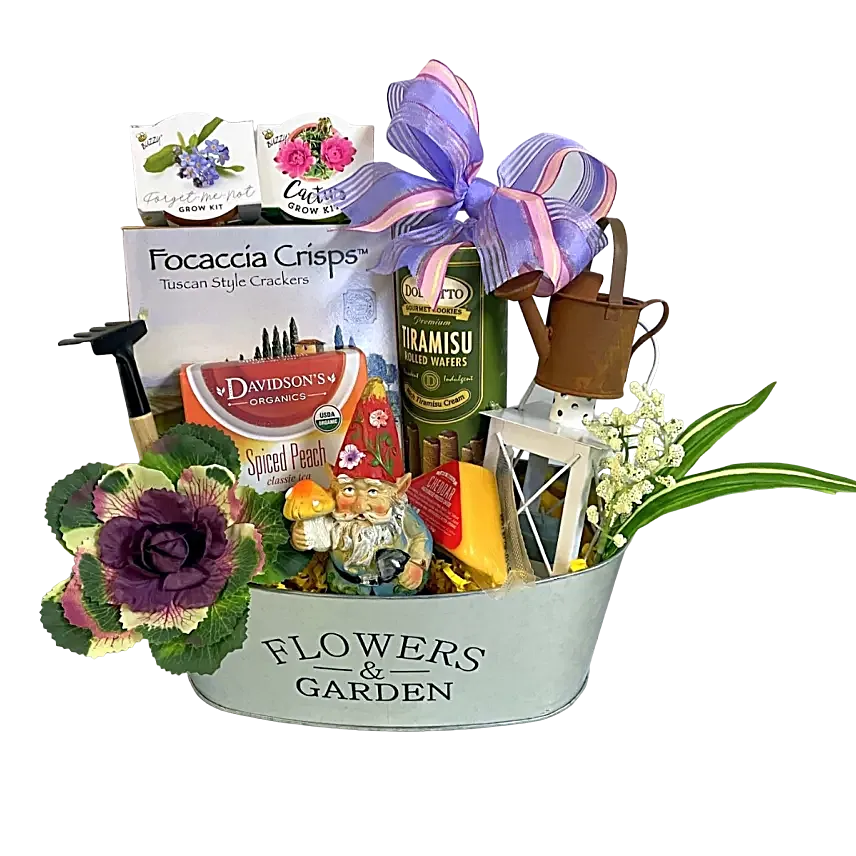 Fleurs And Planter Tin