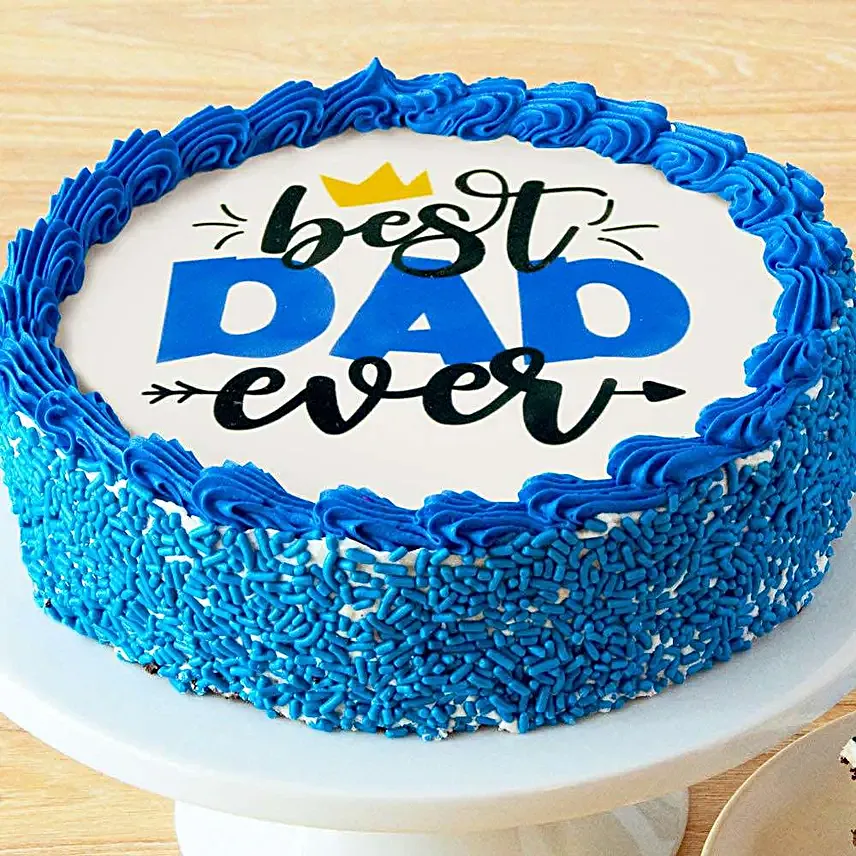Best Dad Tempting Chocolate Cake