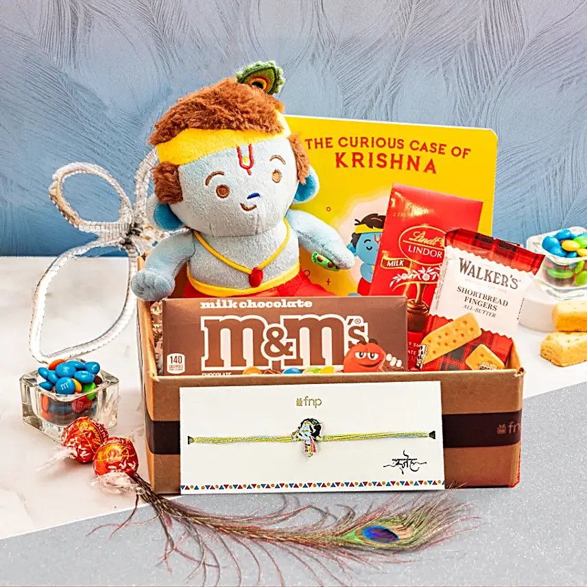 Little Krishna Rakhi Box