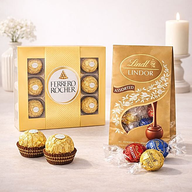 Ferrero Rocher And Lindt Lindors usa | Gift Ferrero Rocher And