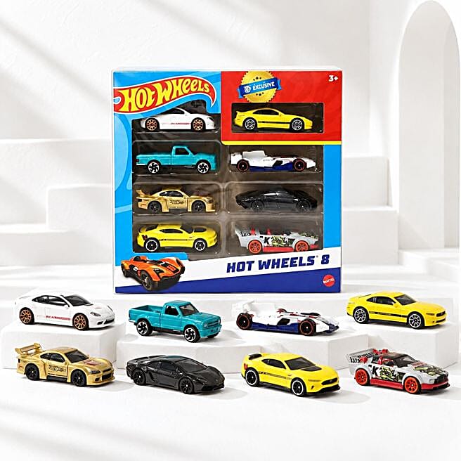 Hot Wheels GIFT PACK（全8点） Hot Wheels 8-Pack usa | Gift Hot Wheels 8-Pack- FNP