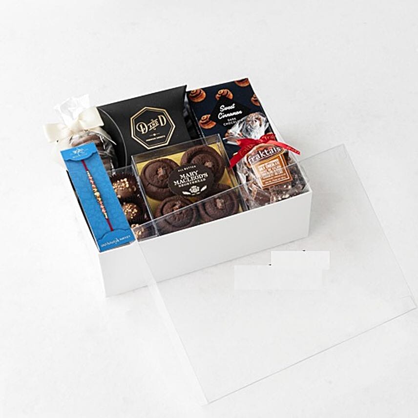 Artisan Delights with Rose Gold Rakhi