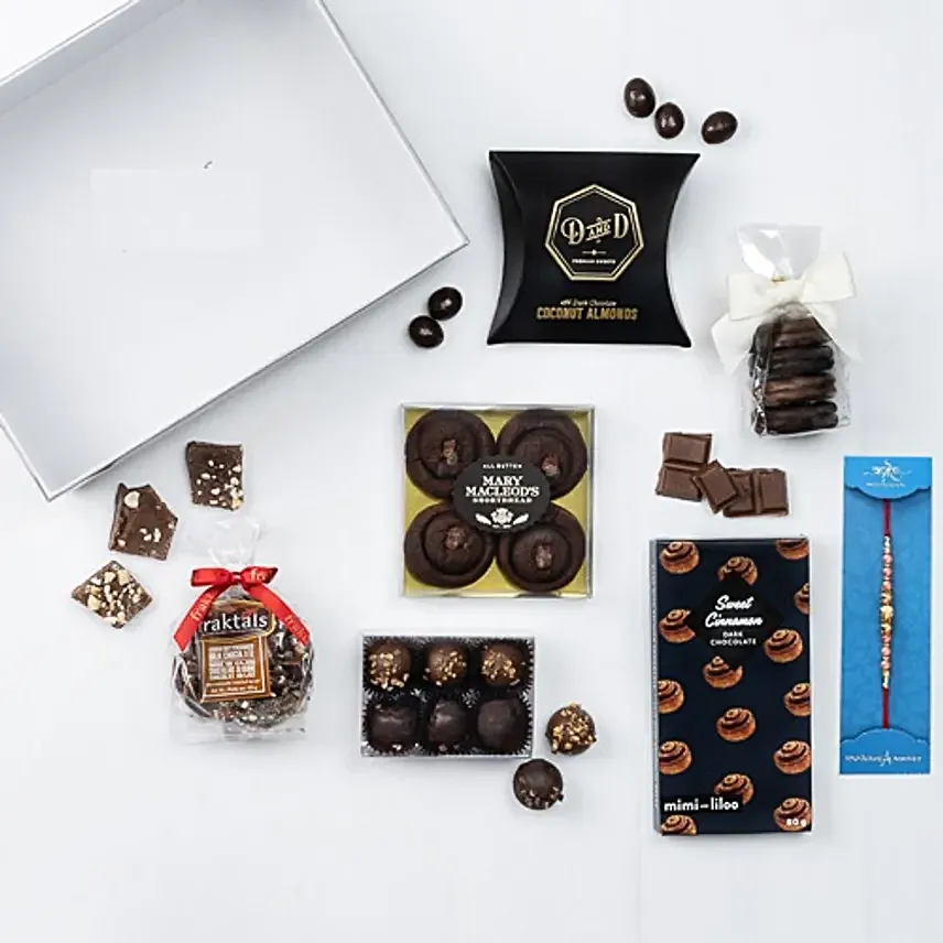 Artisan Delights with Rose Gold Rakhi