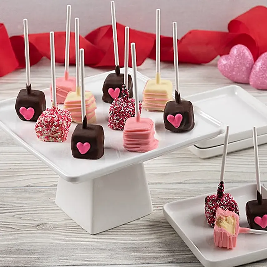 Belgian Chocolate Luscious Cake Pops 10 Pcs