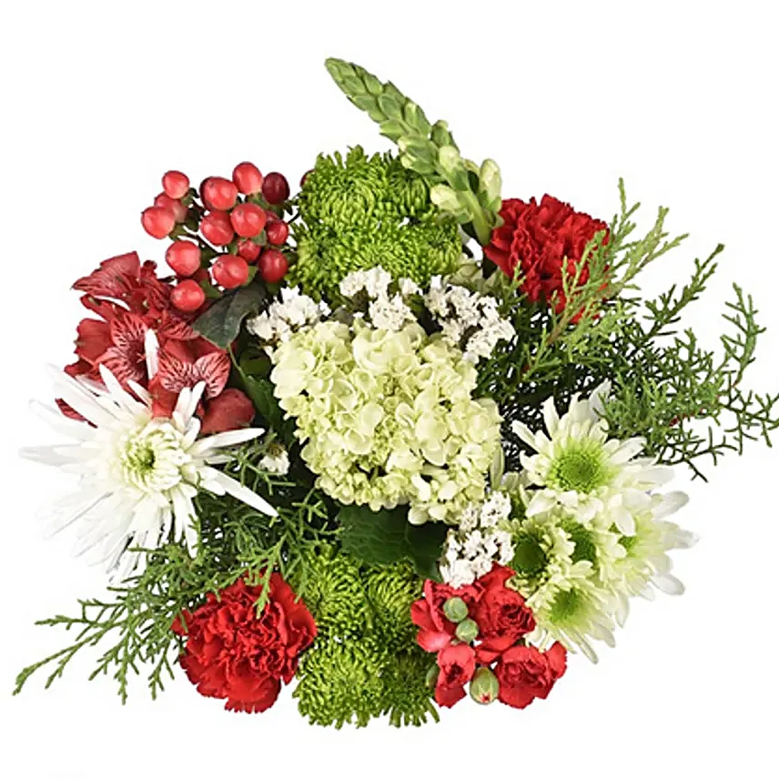 Blissful Mixed Flowers Bouquet