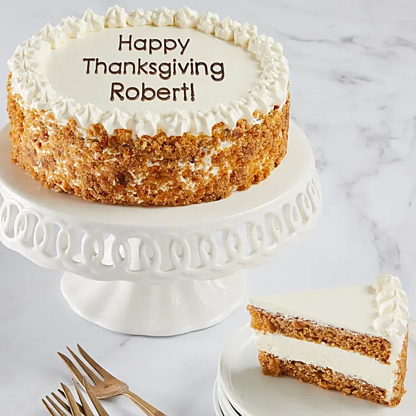 Carrot Cake With Personalization