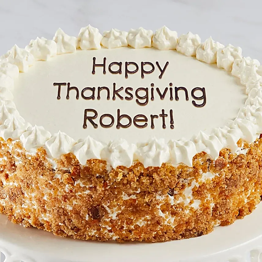 Carrot Cake With Personalization