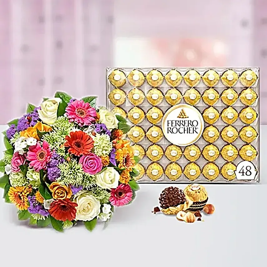 Chocolate Coated Blossom Bliss