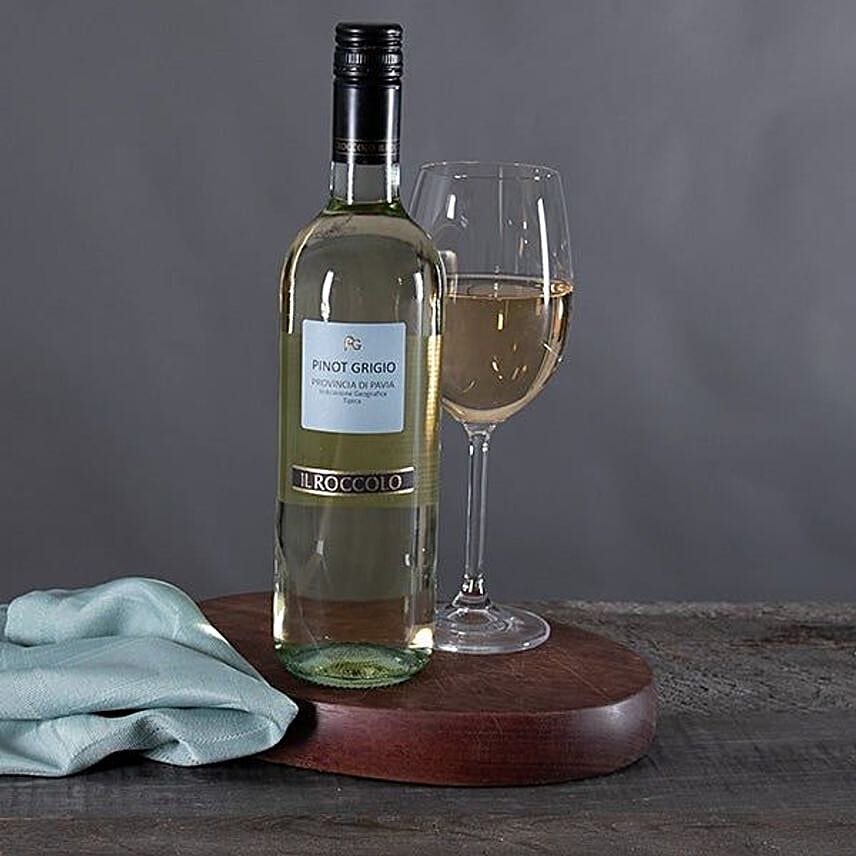 Classic White Wine Gift Basket