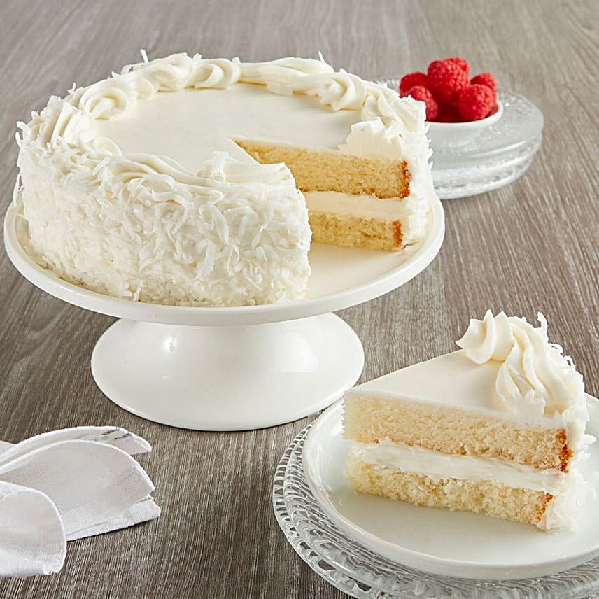 Delectable Coconut Cream Cake