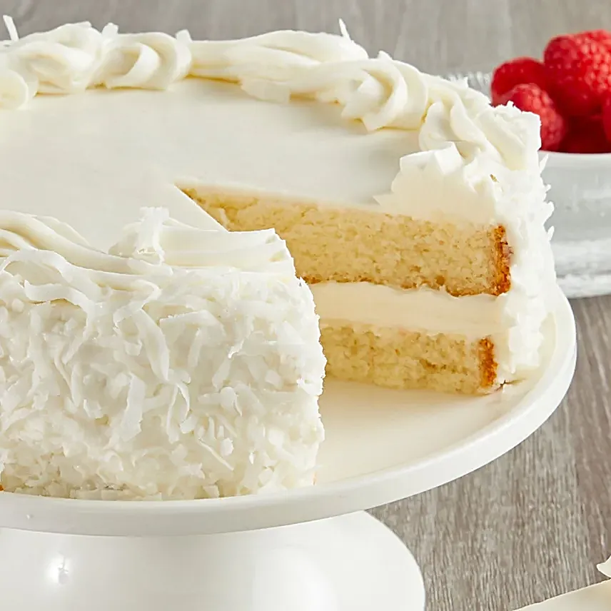 Delectable Coconut Cream Cake