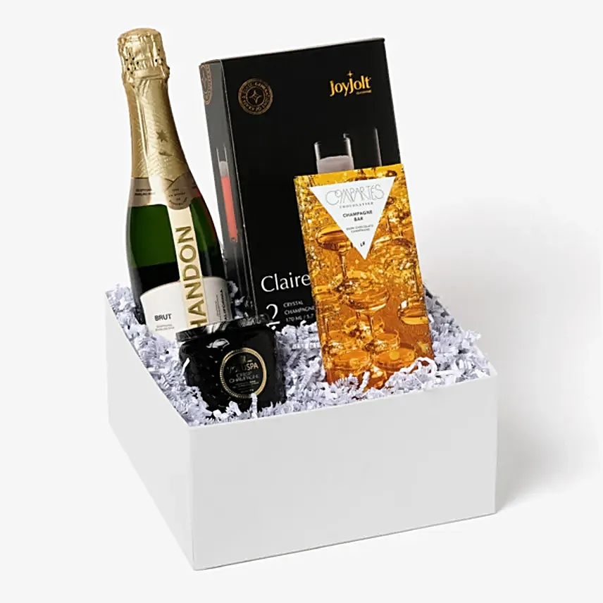 Deluxe Champagne Toast Hamper