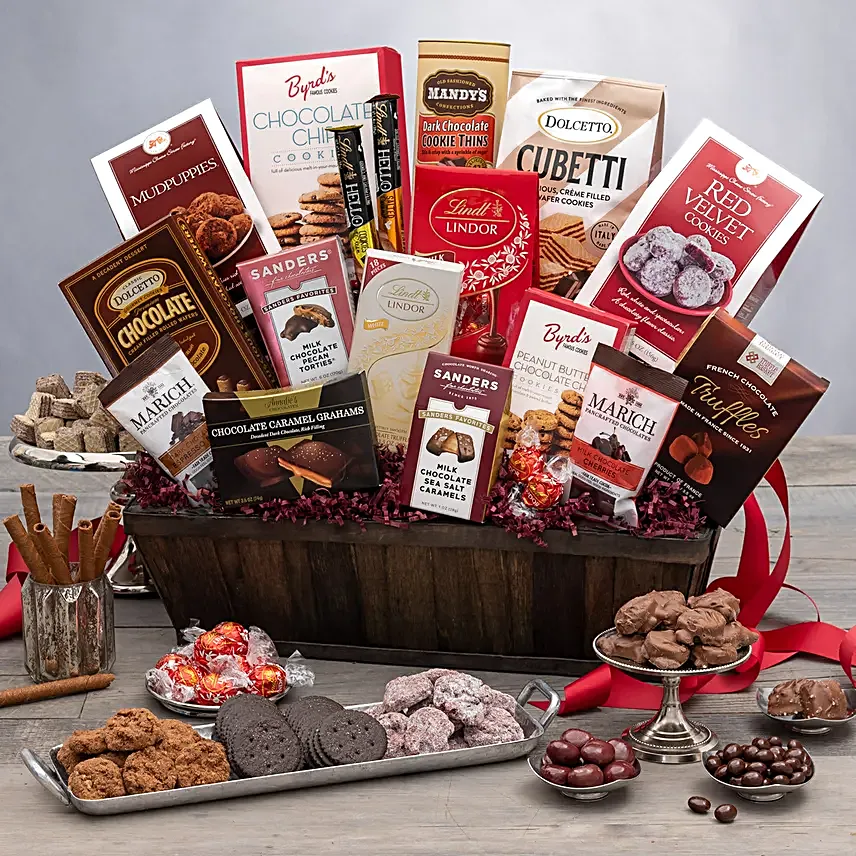 Deluxe Chocolate Gift Basket