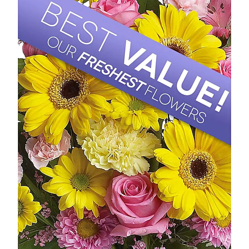 Designers Choice Mixed Bouquet Deluxe