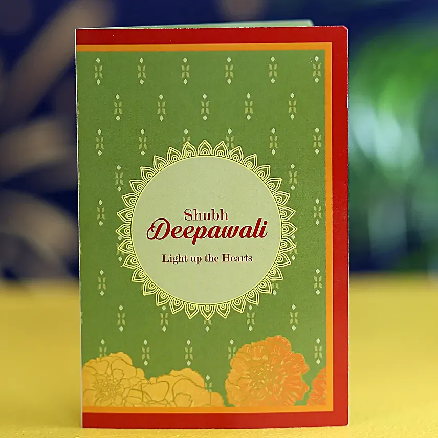 Diwali Greetings With Chocolates And Cashews