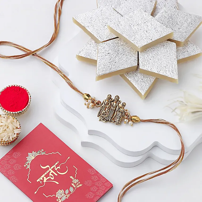 Ethereal Embrace Ram Darbar Rakhi