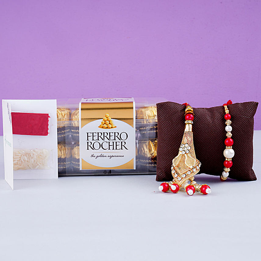 Fancy Lumba Set And 12 Pcs Ferrero Rocher