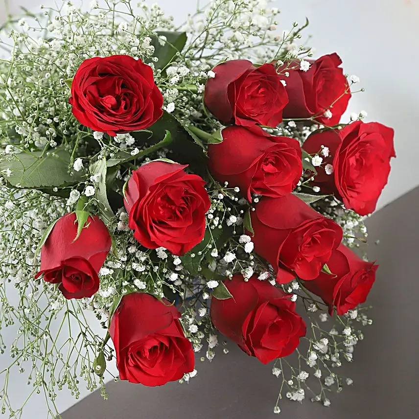 Ferrero Rocher And Red Roses