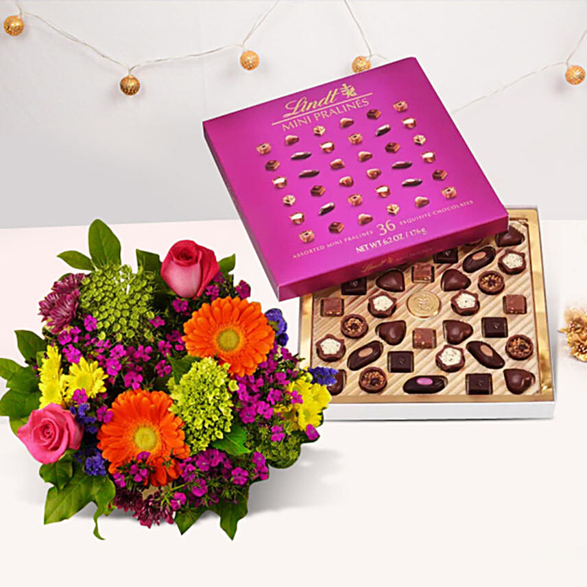 Floral N Chocolate Medley