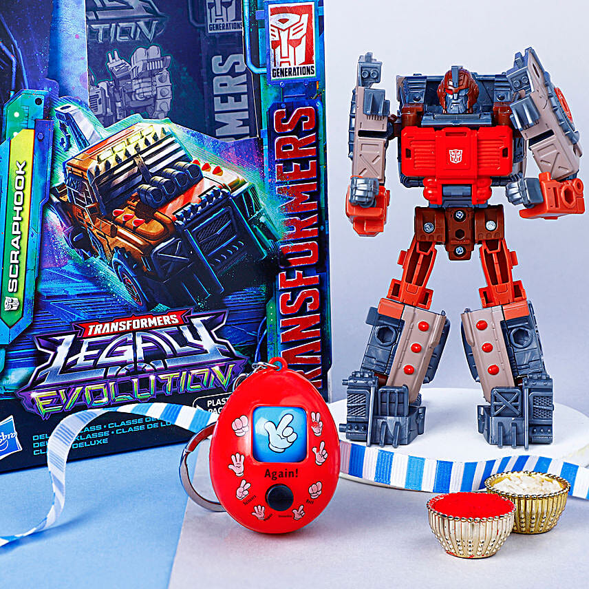 Fun Game Rakhi N Transformers Evolution Toy