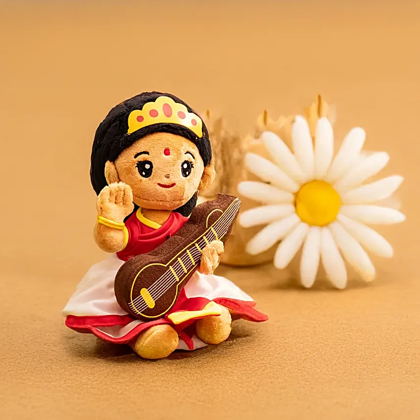 Goddess Saraswati N Choco Duo