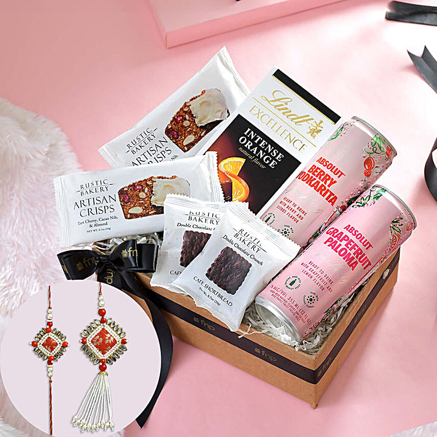 Gourmet Delights Rakhi Hamper