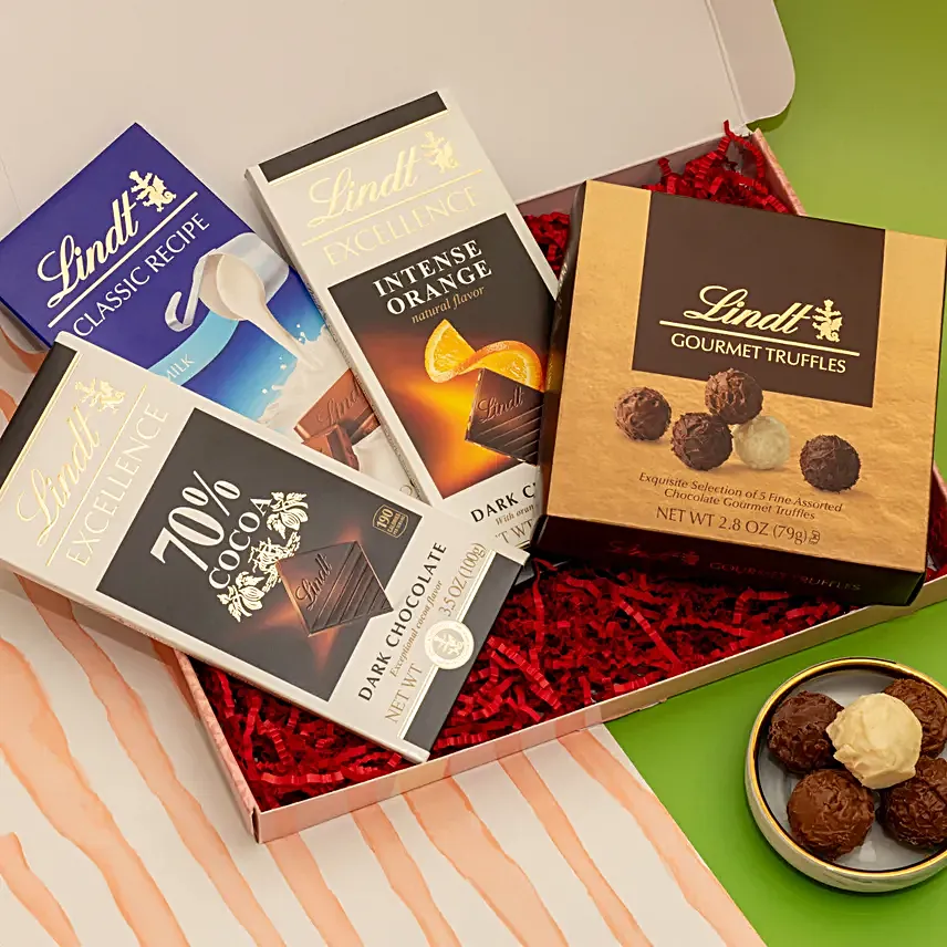 Gourmet Lindt Chocolate Hamper