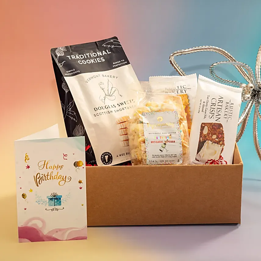 Gourmet Snack Celebration Birthday Hamper