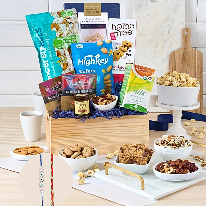 Healthy Rakhi Gift Basket