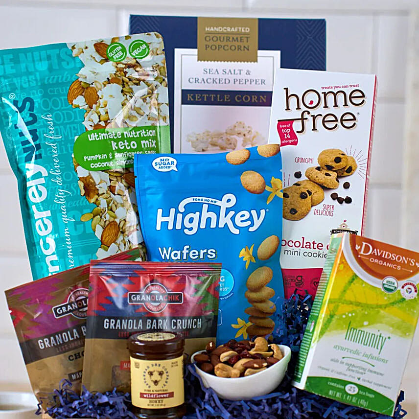 Healthy Rakhi Gift Basket