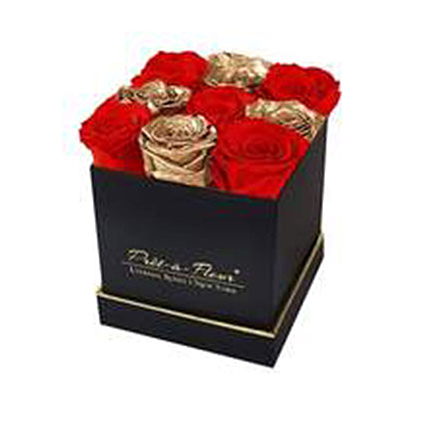 Lennox Holiday Cheer Eternal Rose Gift Box Multi color