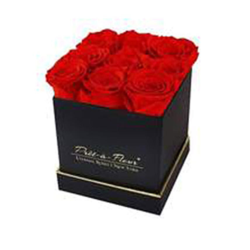 Lennox Holiday Cheer Eternal Rose Gift Box Red