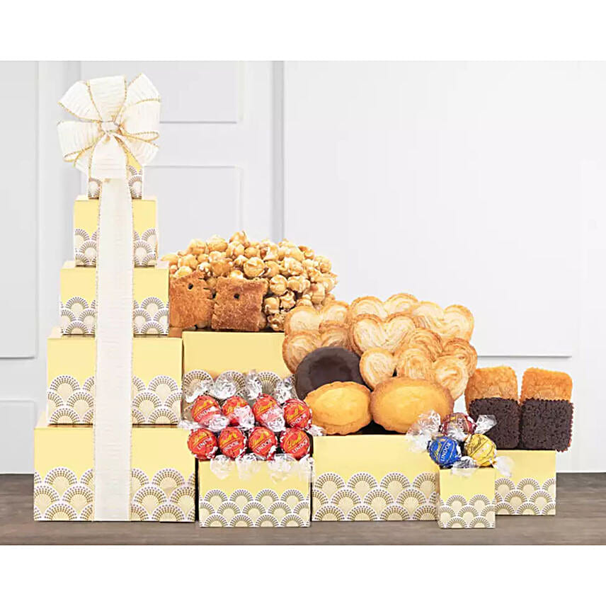 Lindt Chocolate And Sweets Tower