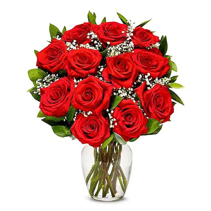 Love Emoji Red Rose Bouquet