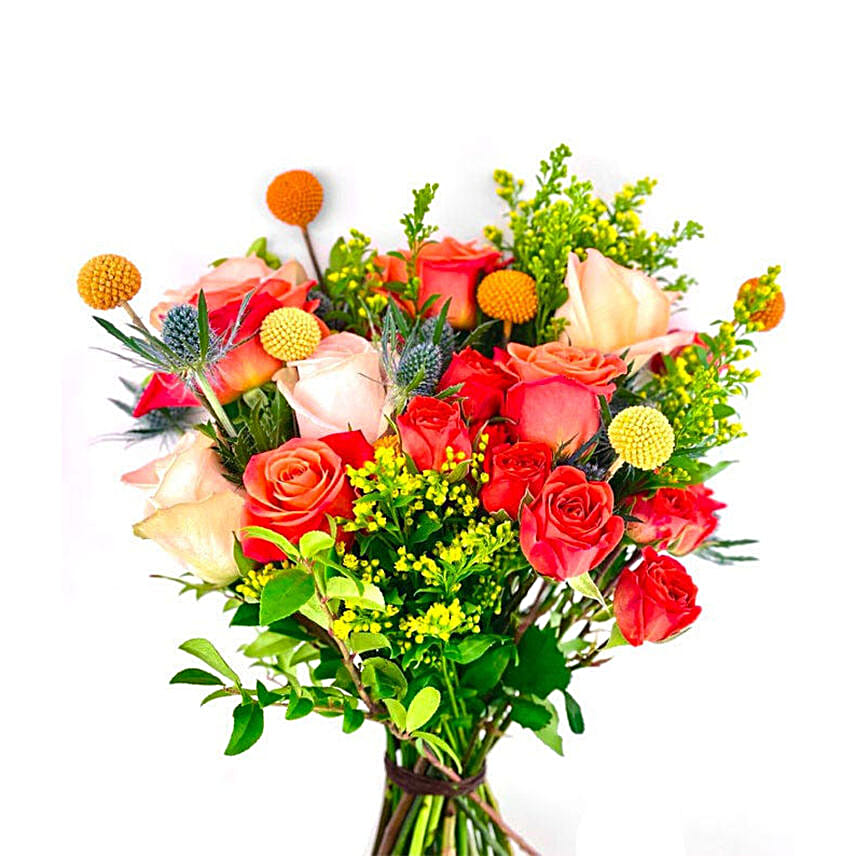 Luminous Rose Bouquet