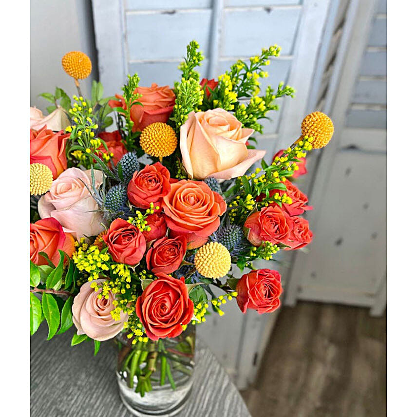Luminous Rose Bouquet