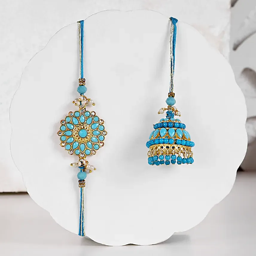 Meenakari Lumba Rakhi N Sweets Collection