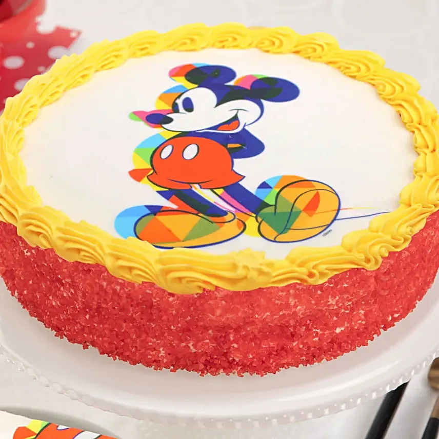 Mickey Mouse Chocolate Cake