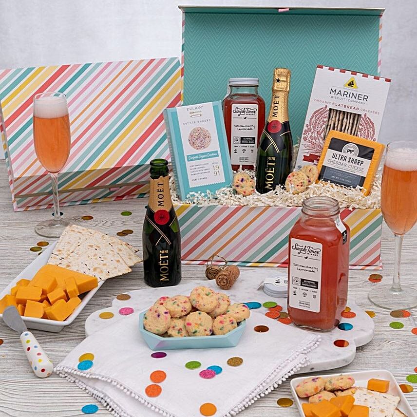 Moet Celebration Happiness Box
