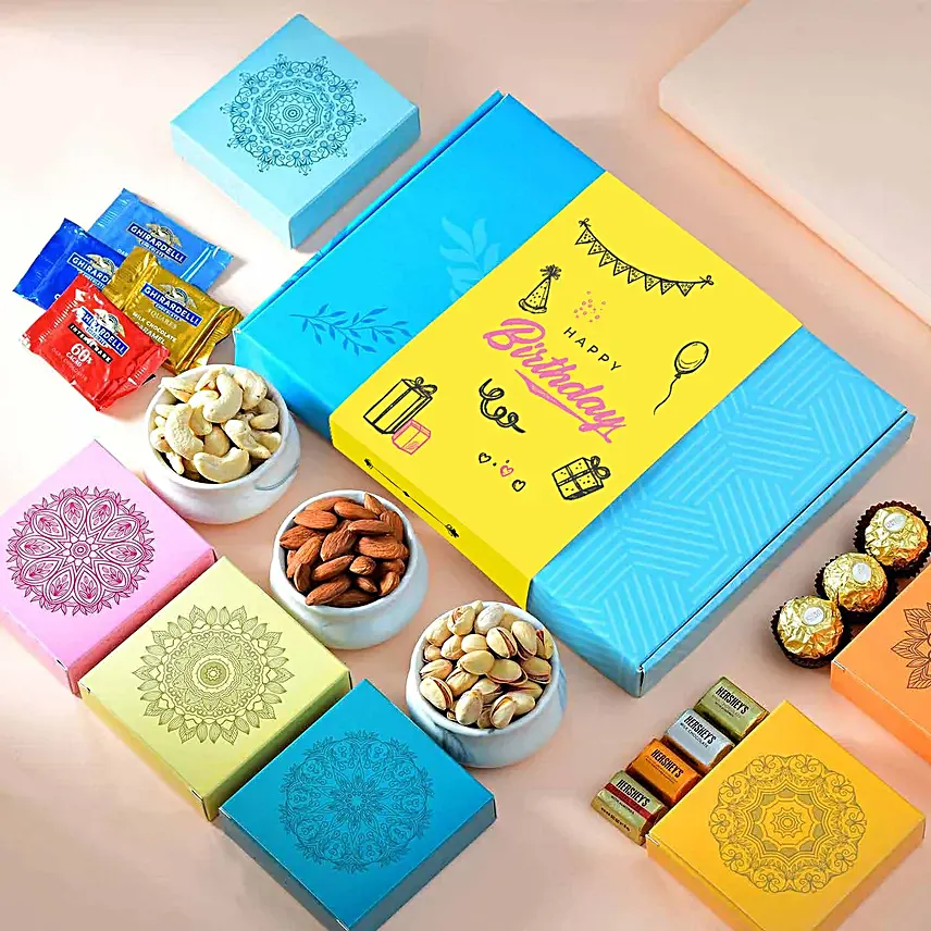 Nuts N Chocolates Birthday Treat
