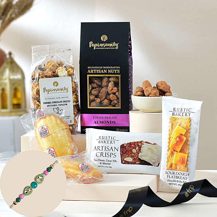 Opulent Kundan Rakhi N Delectable Delights