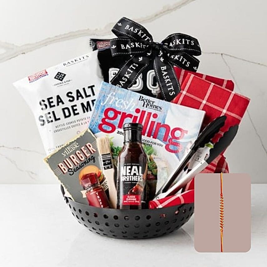 Pearl Rakhi N Culinary Adventure Gift Set
