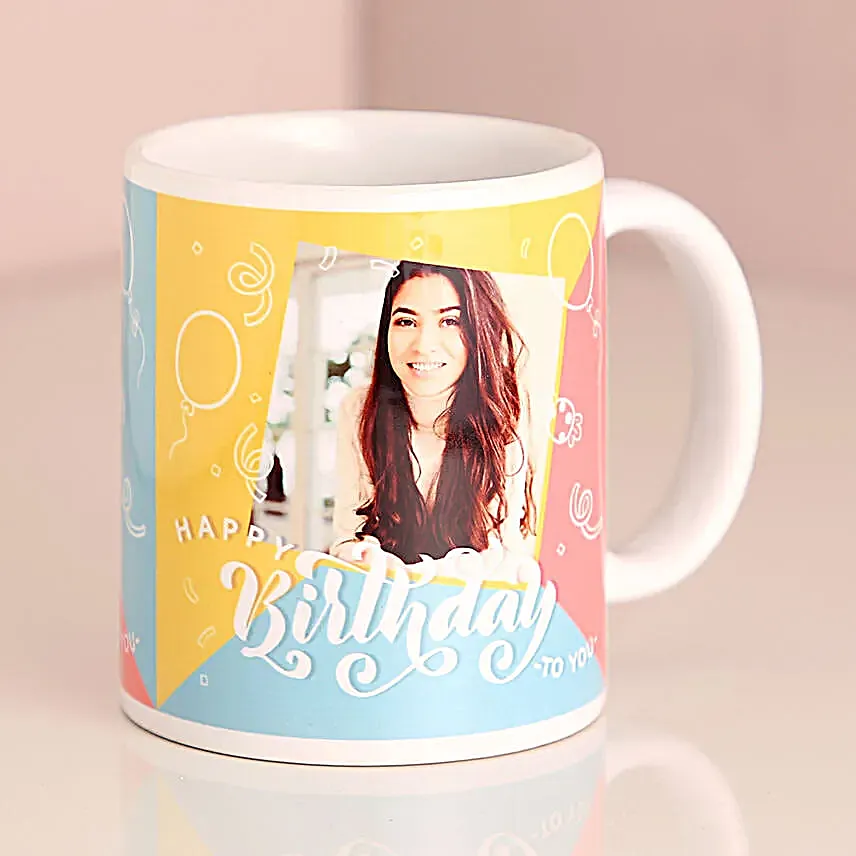 Personalised Birthday Girl Mug
