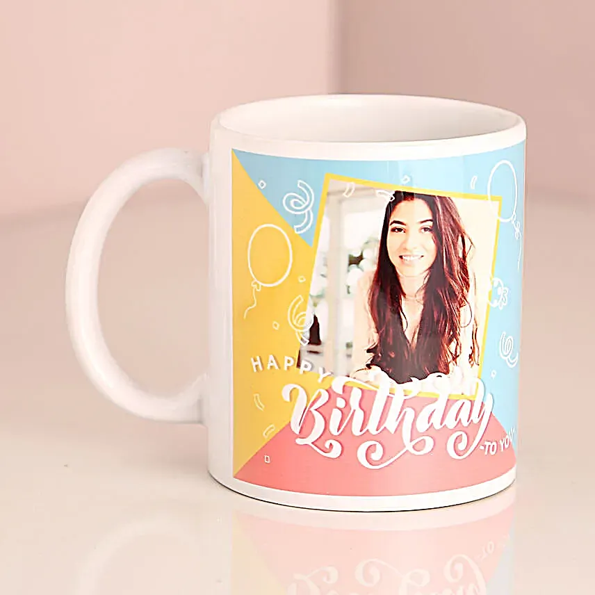 Personalised Birthday Girl Mug